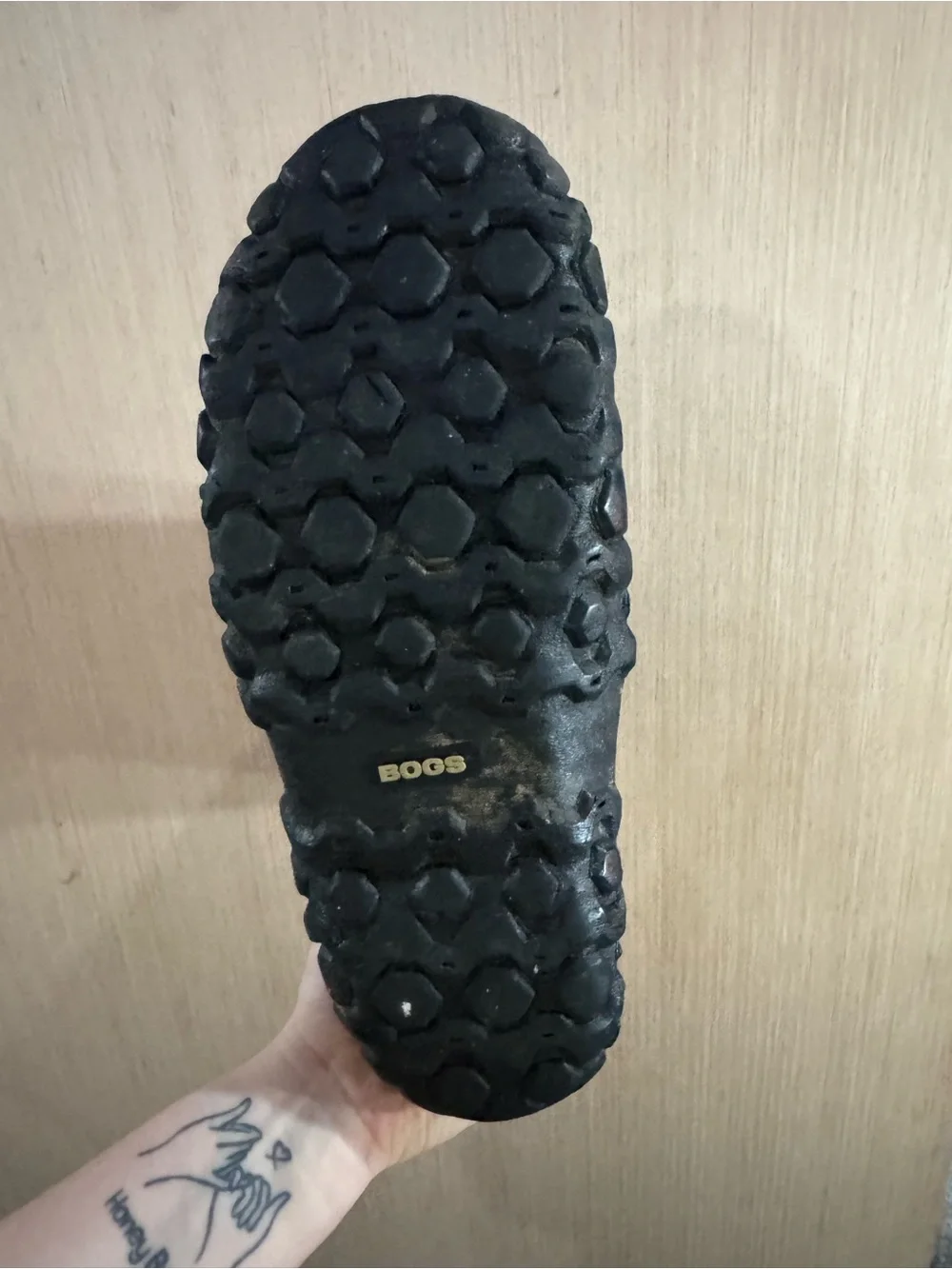 Men’s Bogs Neo Tech All-Black Waterproof Neoprene Rain Boots Size 17